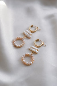 Rosewater Pearl Earrings