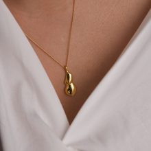 Load image into Gallery viewer, 10k Solid Gold Figure Form Goddess Necklace | FREEDOM Collection