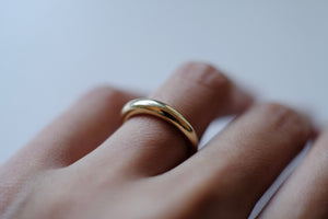 Solid Gold/Silver Vida Ring｜FREEDOM COLLECTION
