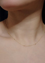 Load image into Gallery viewer, 10K Solid Gold Minimalist Choker Necklace