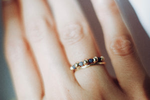 Minimalist Hammered Ring