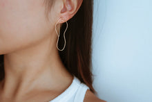 Load image into Gallery viewer, Organic Form Asymmetrical Earrings