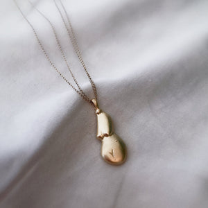 10k Solid Gold Figure Form Goddess Necklace | FREEDOM Collection