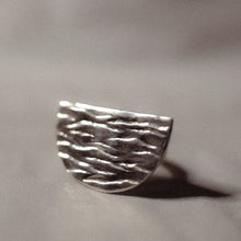 Load image into Gallery viewer, Solid Silver Waves Ring | The Melbourne Ring