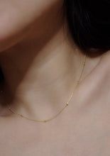 Load image into Gallery viewer, 10K Solid Gold Minimalist Choker Necklace