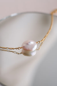 Ivory Moon Pearl Bracelet