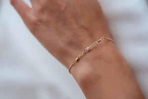 Braided Pearl Bracelet